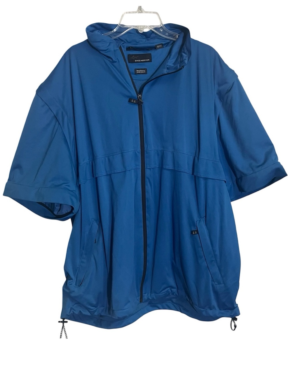Greg Norman Play Dry Waterproof Seam-Sealed Full Zip Vented Sport Jacket Sz XXL